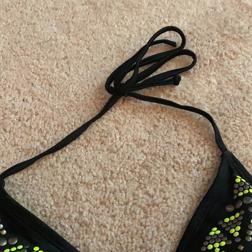 Neon Aztec Bikini Top - Picture 4 of 9